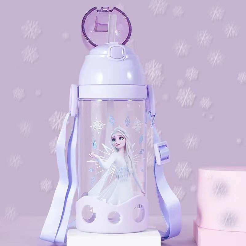 Bình nước elsa 530ml nhựa tritan tốt cực đẹp