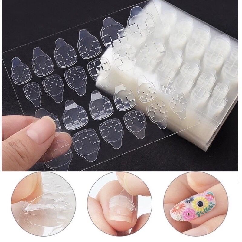 Miếng keo 2 mặt dán móng giả tiện dụng