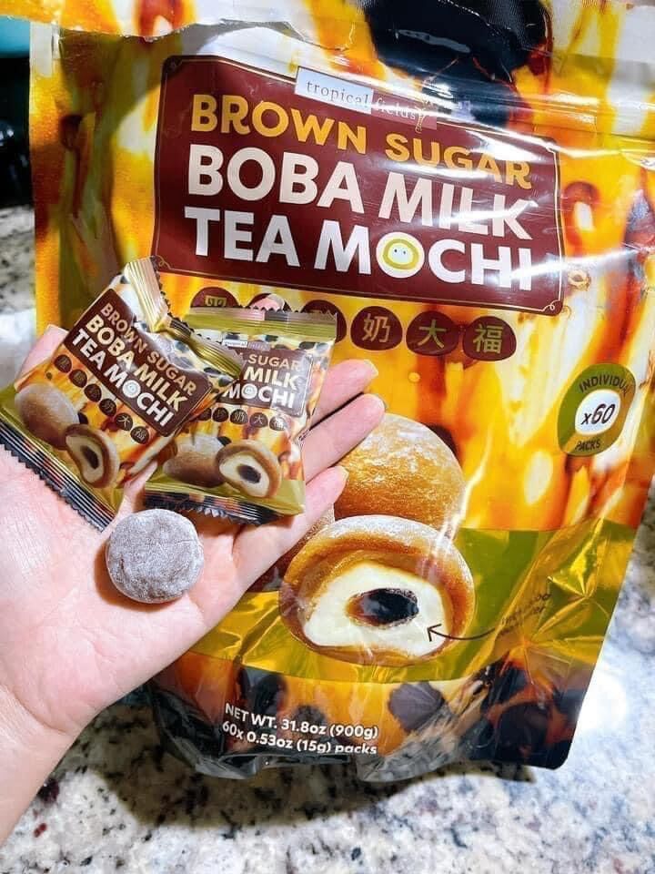 Bánh Mochi trà sữa trân châu Brown Suger Boba Milk Tea Mochi