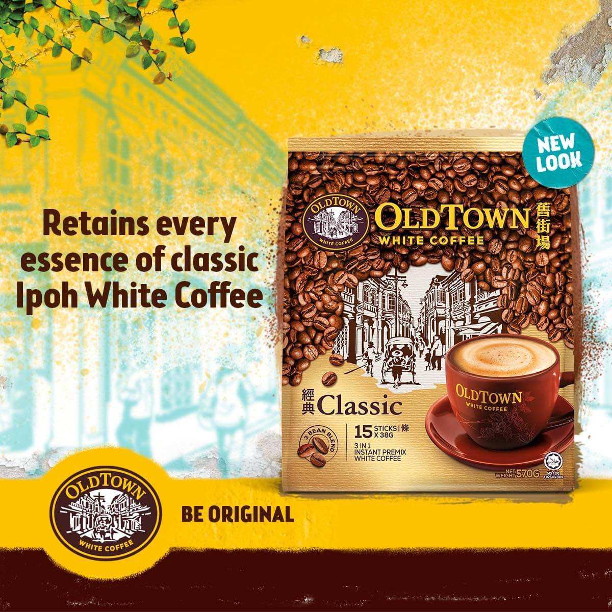 Cà Phê Trắng OldTown Classic - Truyền Thống