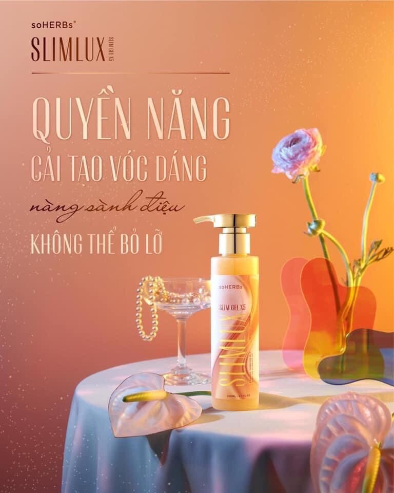 Gel tan mỡ slimlux x5