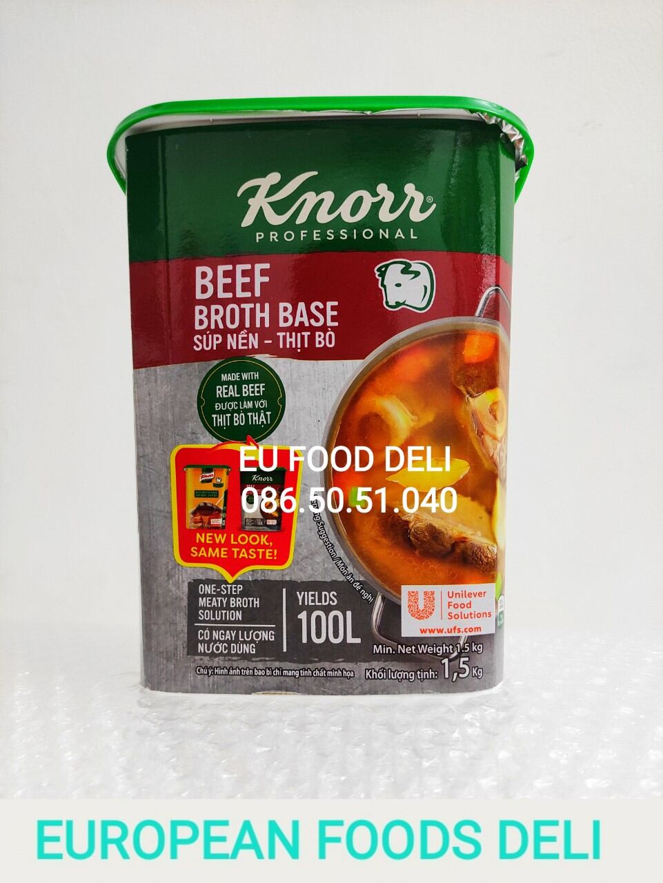 Súp Nền Thịt Bò Knorr Túi 100 Gram