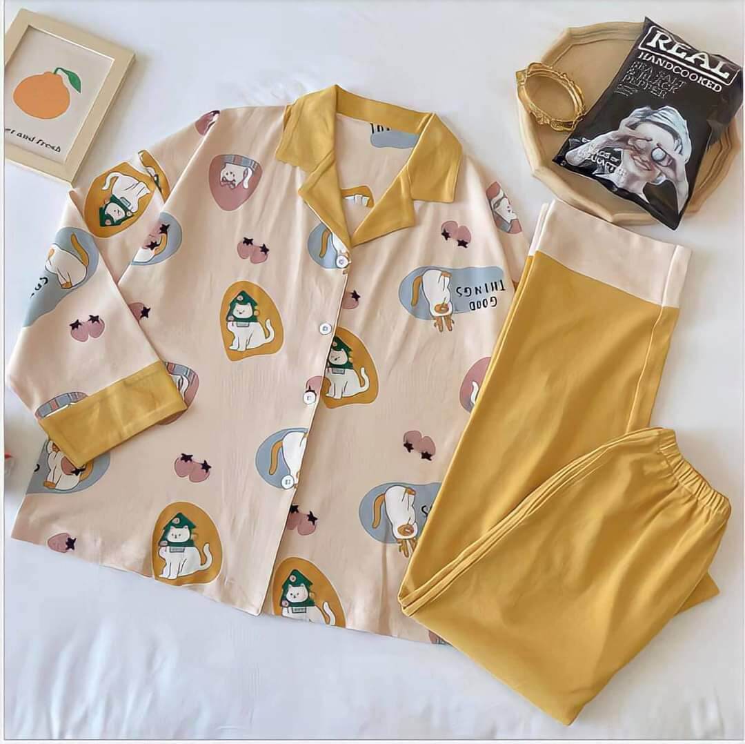 Bộ ngủ Satin mềm mịn