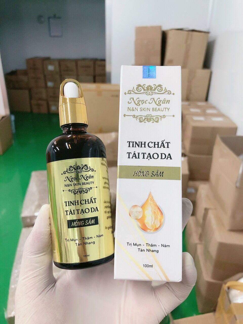 HỒNG SÂM TÁI TẠO DA