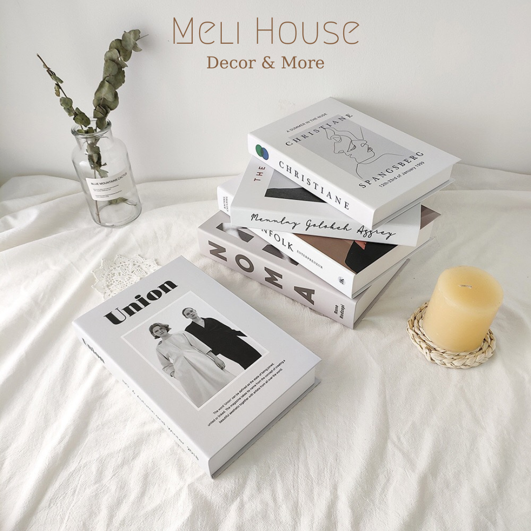 Mô Hình Sách Hộp Decor Đạo Cụ Chụp Ảnh