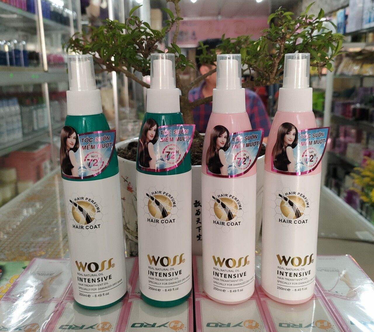 Xịt dưỡng tóc Woss