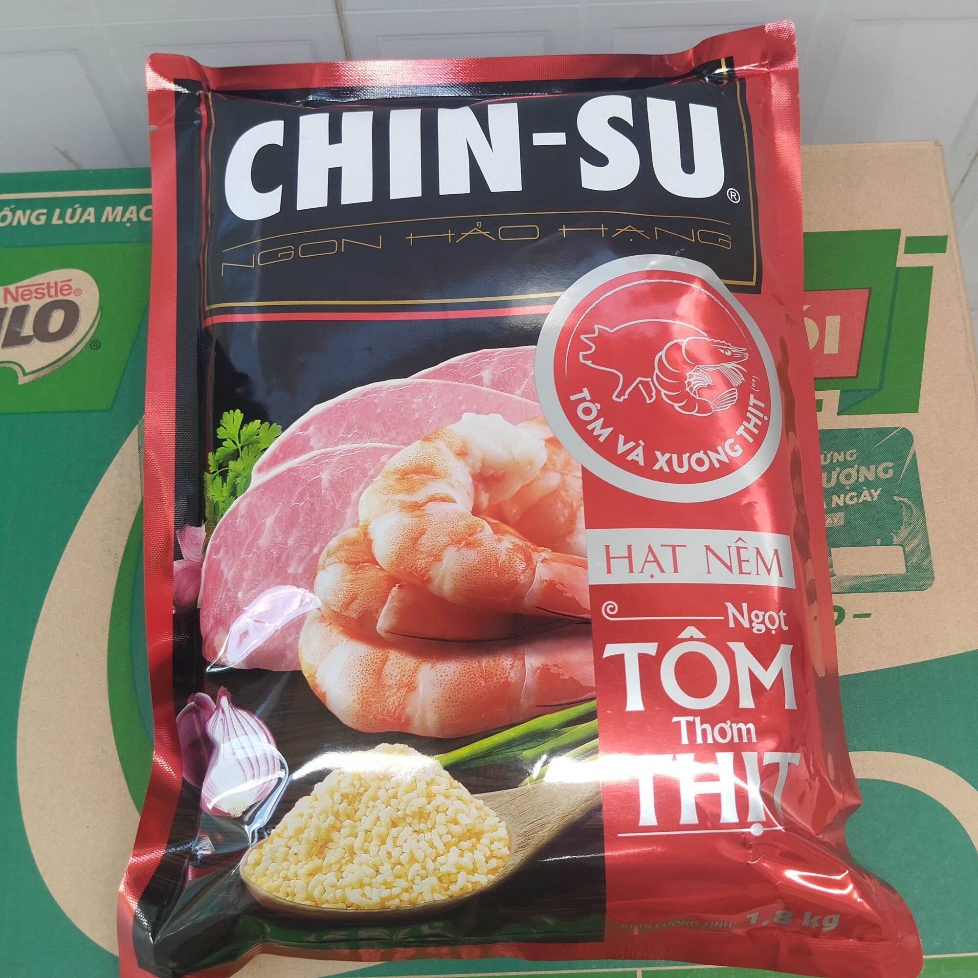 Hạt nêm chinsu 1,8 kg date giao mới