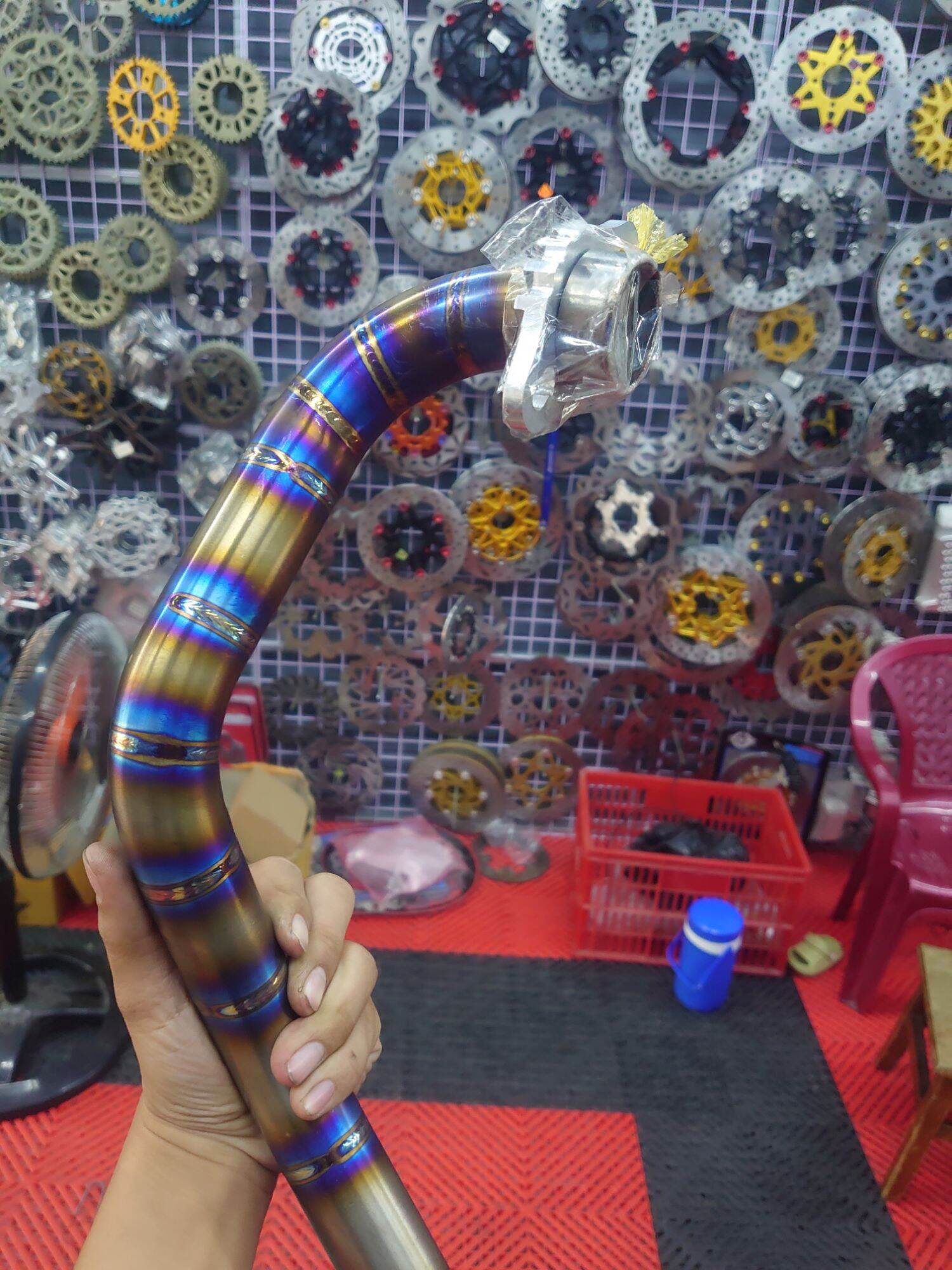 cổ bô titan xịn size 32 cho ex 150