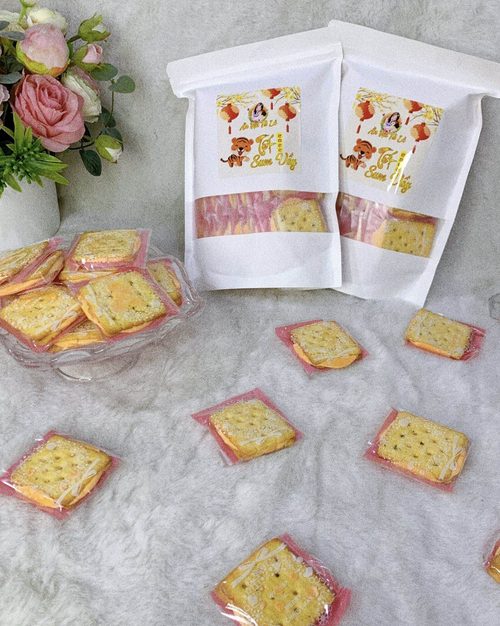 Bánh quy hành phô mai siêu ngon gói 150gr
