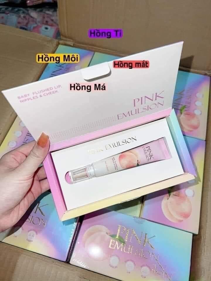 Má hồng dạng kem pink