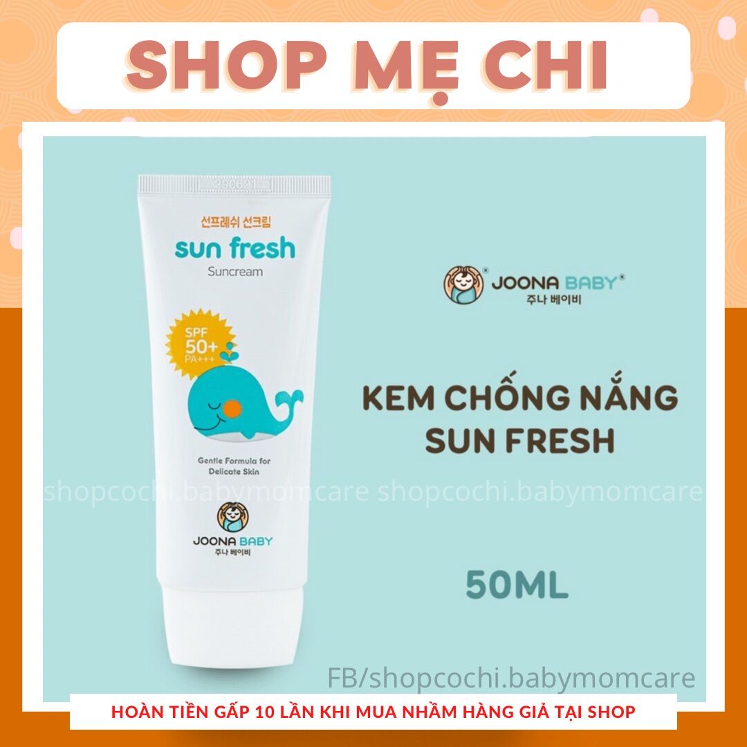 Kem chống nắng Sun Fresh dành cho bé Joona Baby Hàn Quốc