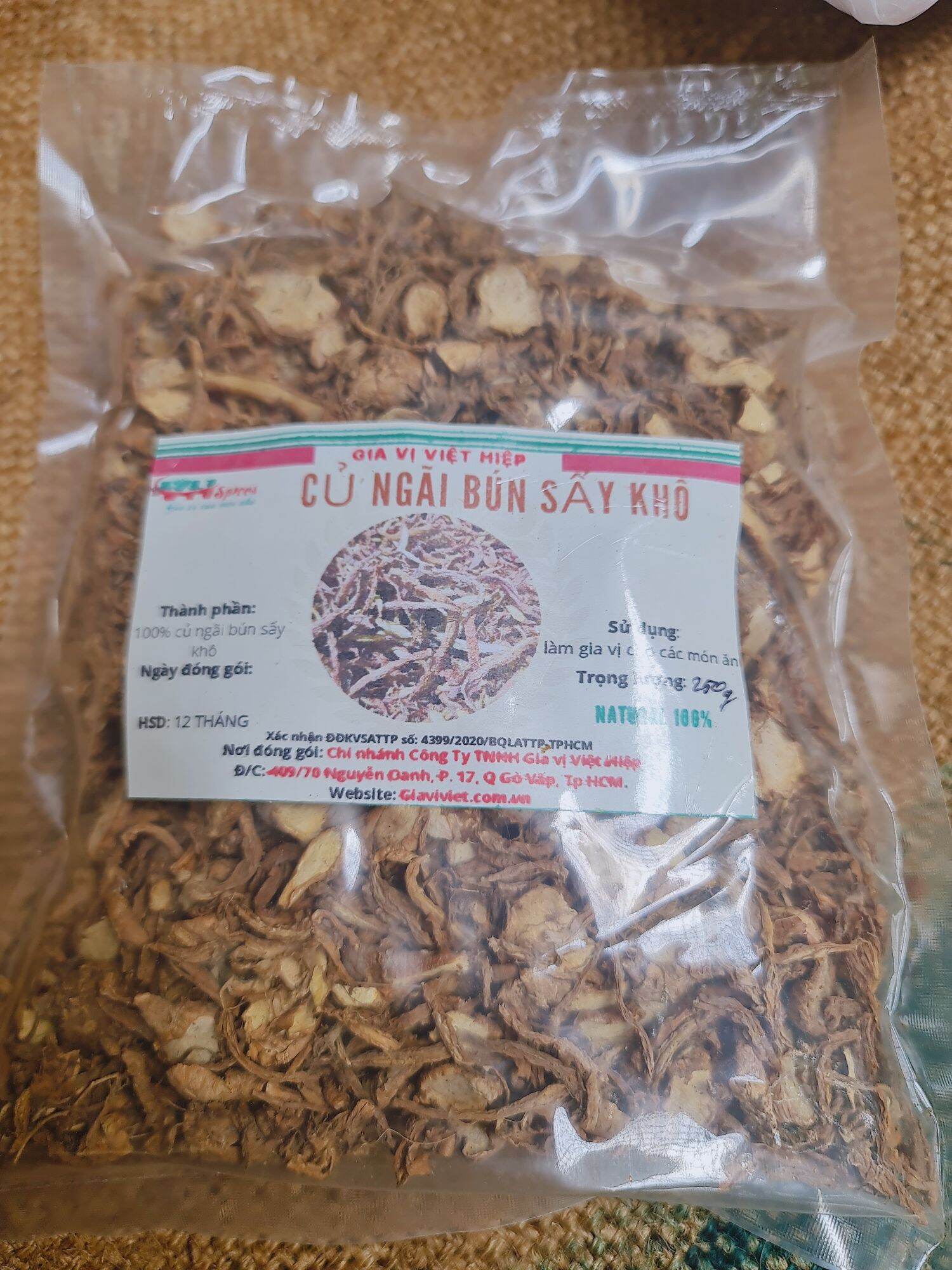Củ Ngãi Bún sấy khô 1kg