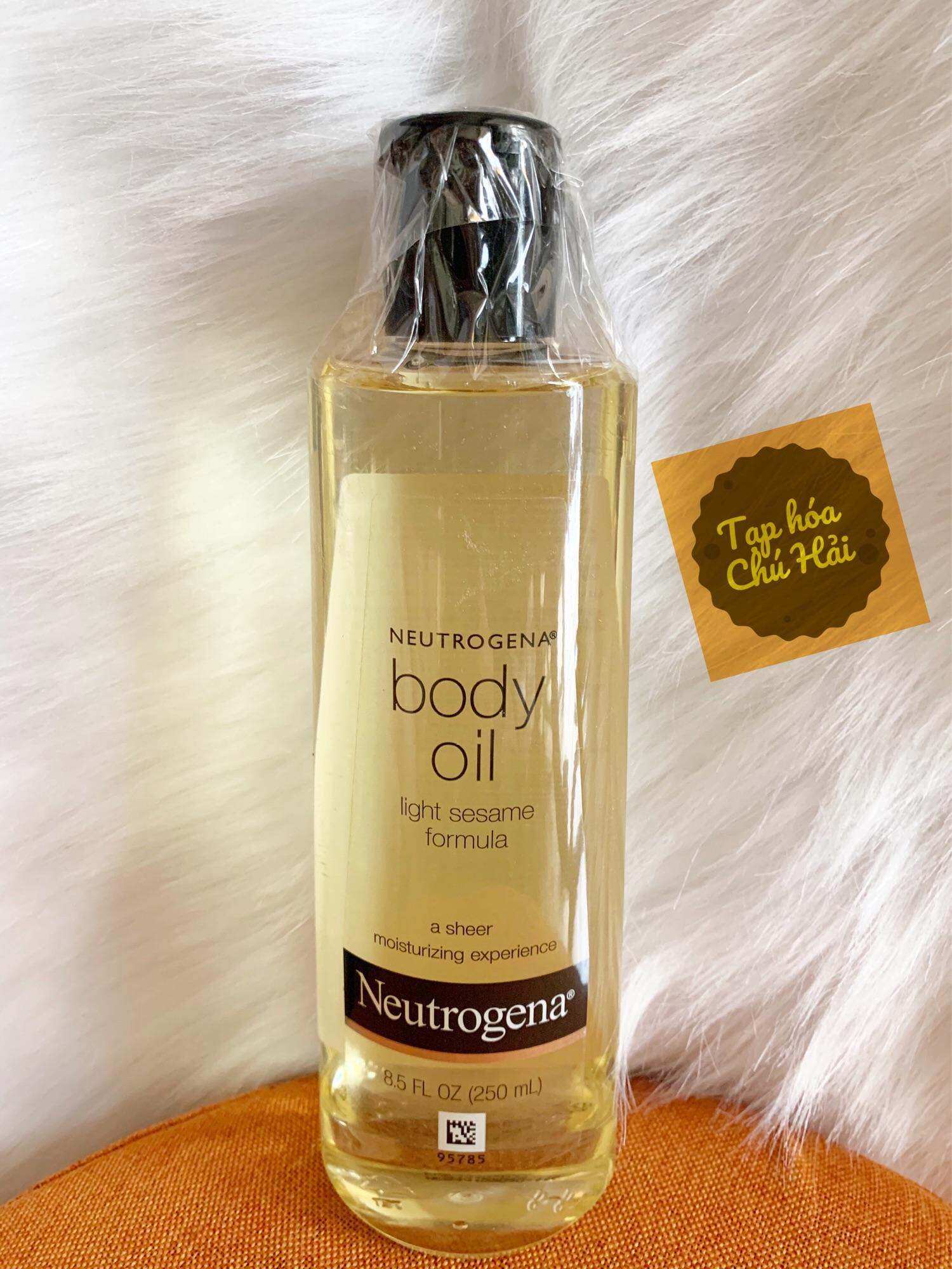 Tinh Dầu Neutrogena Body Oil Light Sesame Formula (250ml)