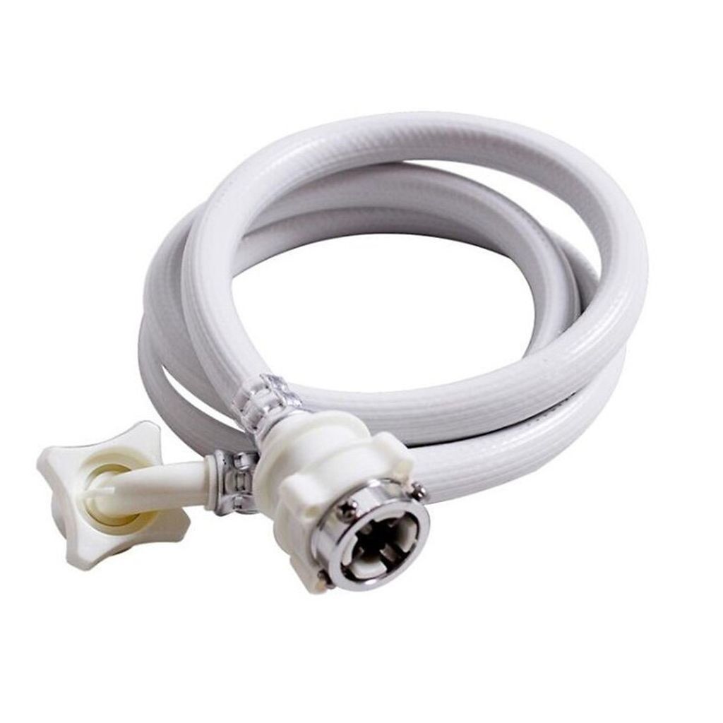 Dây cấp nước máy giặt- dây cấp nước máy giặt 1.5M 1 đầu ren 21