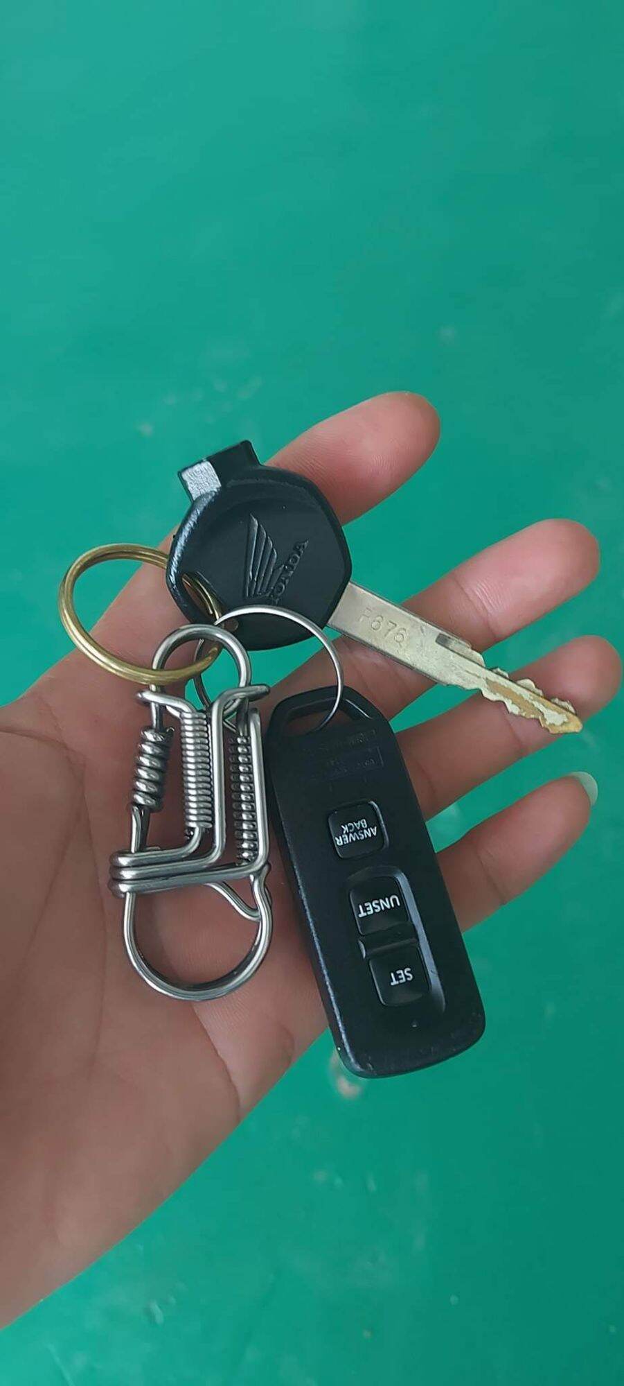 móc khóa inox và titan mặt dây nịch