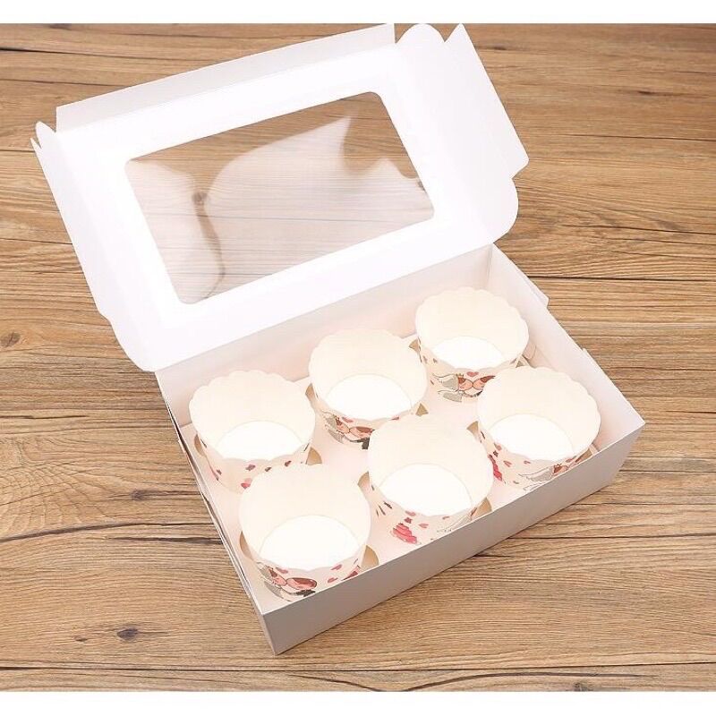 Hộp đựng Cupcake 4 ô-6 ô-12 ô