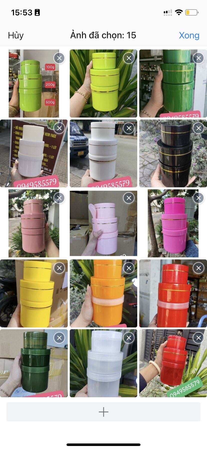 Hũ 100gr-200gr-500gr - có nắp lót chống tràn