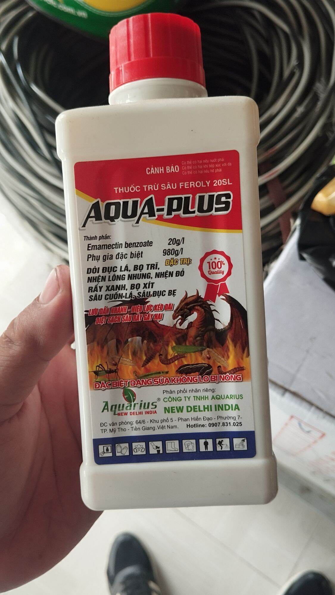 Chế phẩm Vua rệp sáp dạng sữa 2 phuy