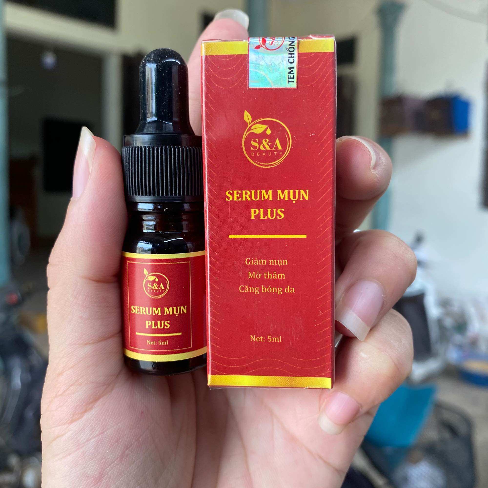 ( cam kết chính hãng ) SERUM XÓA MỤN THÂM SERUM MỤN PLUS 5ML