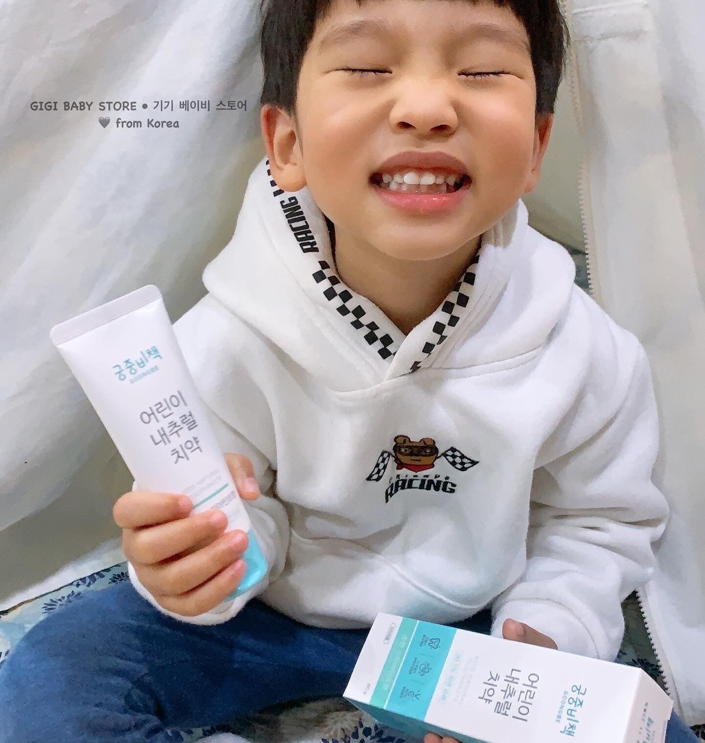 GOONGBE KEM ĐÁNH RĂNG TOOTHPASTE cho trẻ từ 6 tháng trở lên