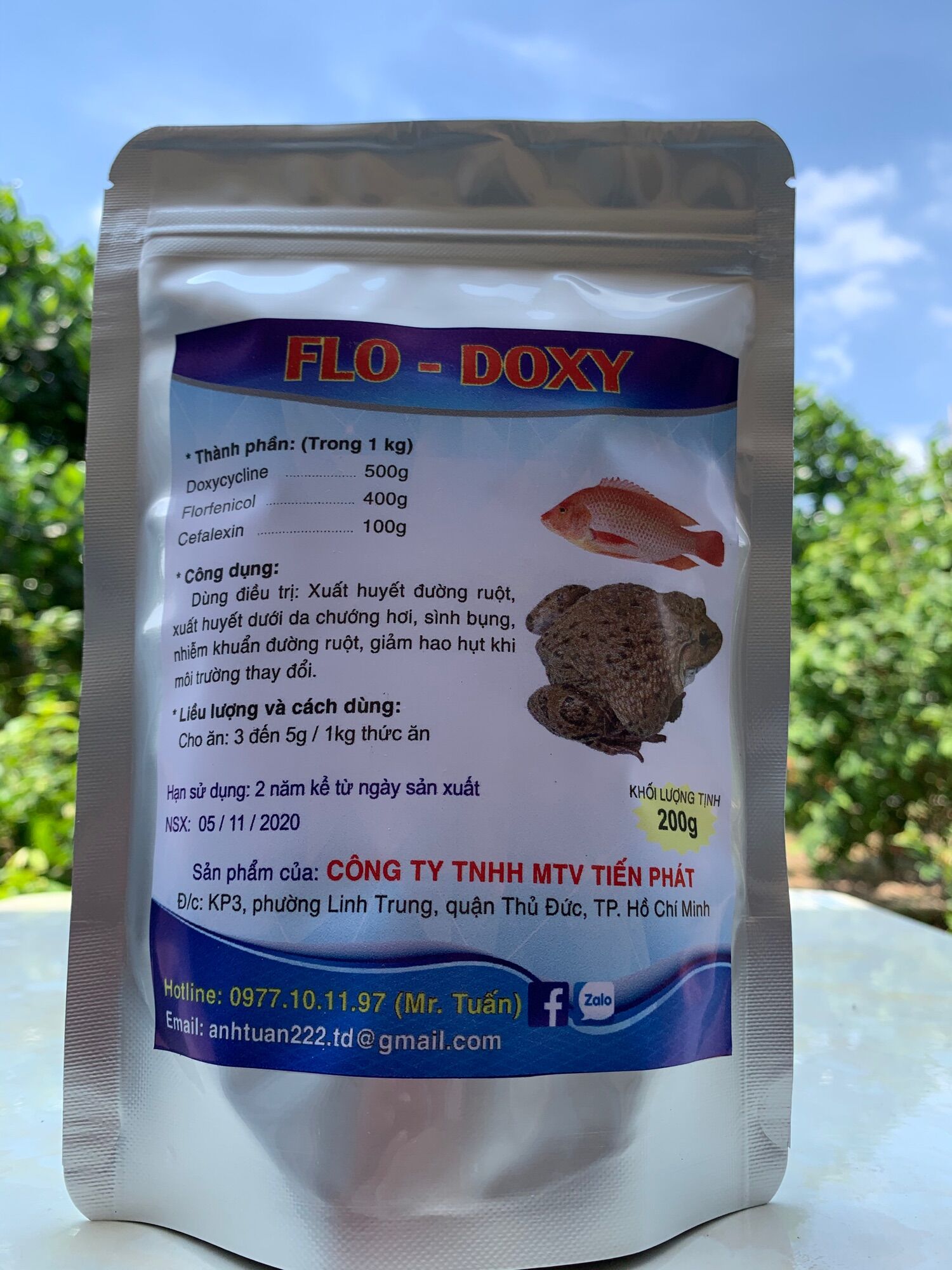 Flo Doxy dùng cho thuỷ sản