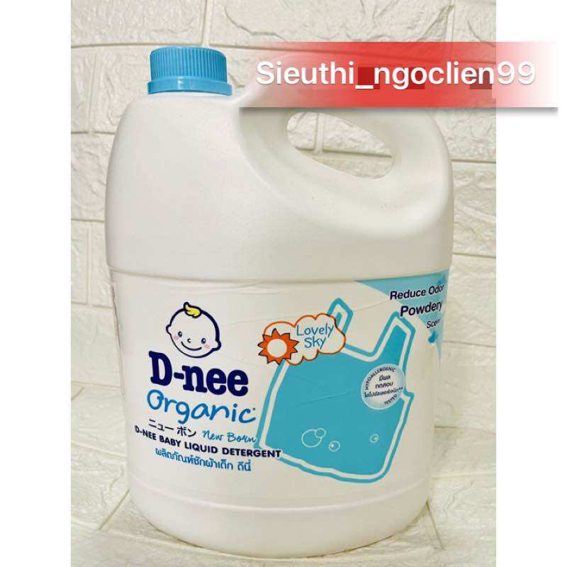 [ Tem Đại Thịnh ] Nước Giặt Dnee Thái Lan can 3000ml ( Cam Kết Hàng Chính Hãng )