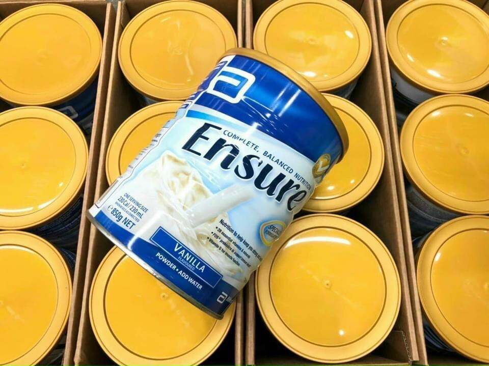 Sữa Ensure Úc dành cho người trưởng thành, người già yếu, người cần phục hồi sức khỏe