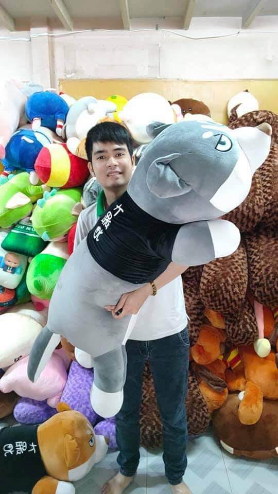 Gấu bông Chó Husky 1M2