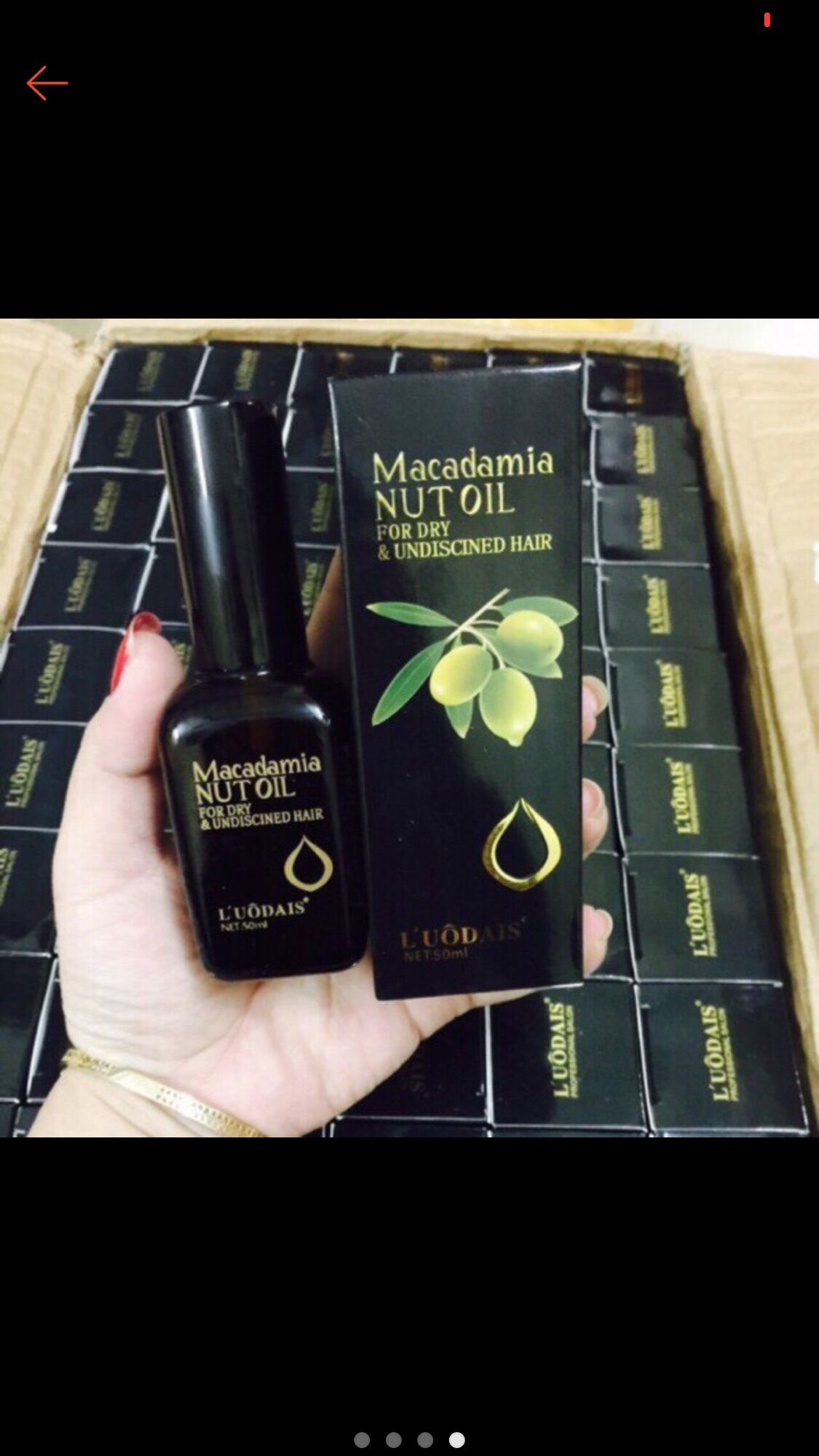 Tinh dầu dưỡng tóc macadamia 50ml L'uadais