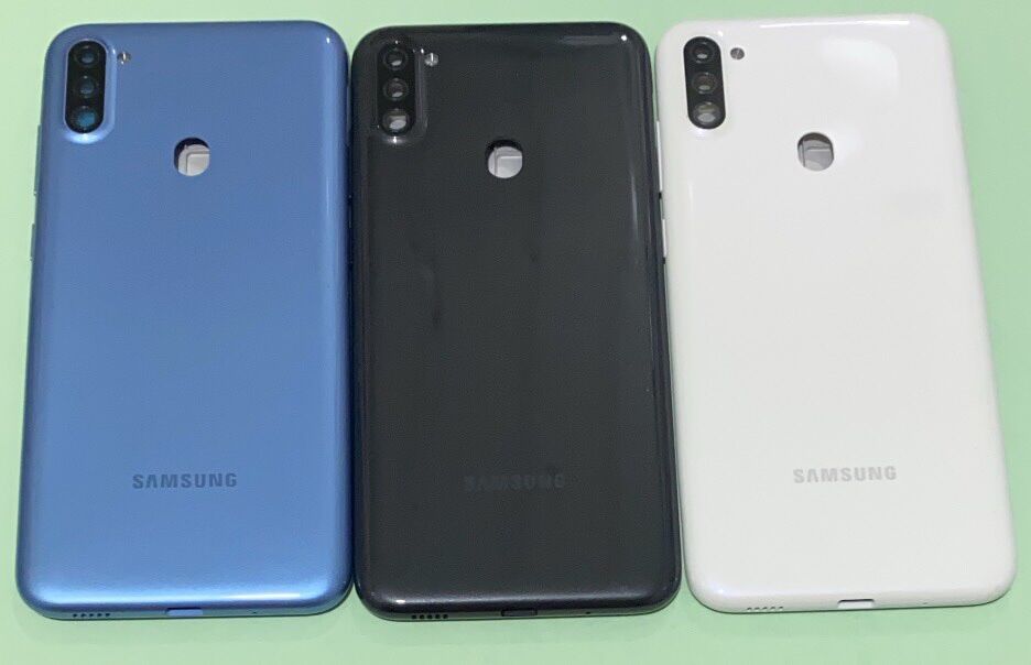 Vỏ Sam Sung A11 full bộ có luôn kính camera với khay sim