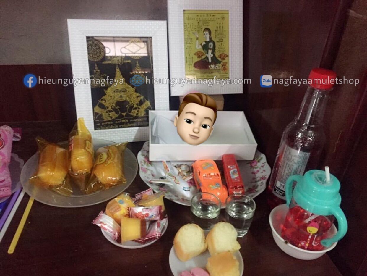 Tranh Phong Thuỷ Ngài Rahu Thái Lan - Hàng Thật [hieunguyennagfaya]