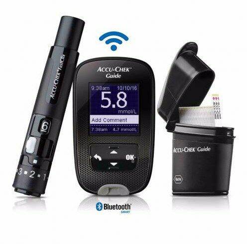Máy đo đường huyết Accu Chek Guide Nhập Khẩu Mỹ