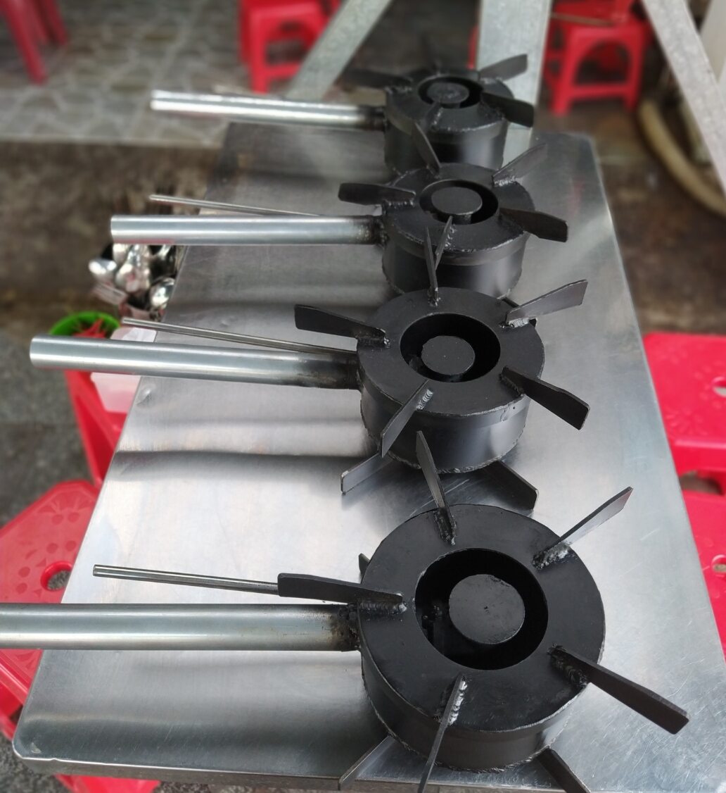 bếp dùng nhớt thải