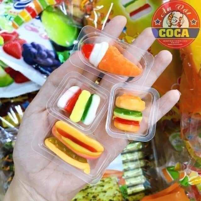 kẹo dẻo hambuger Risen 350gr