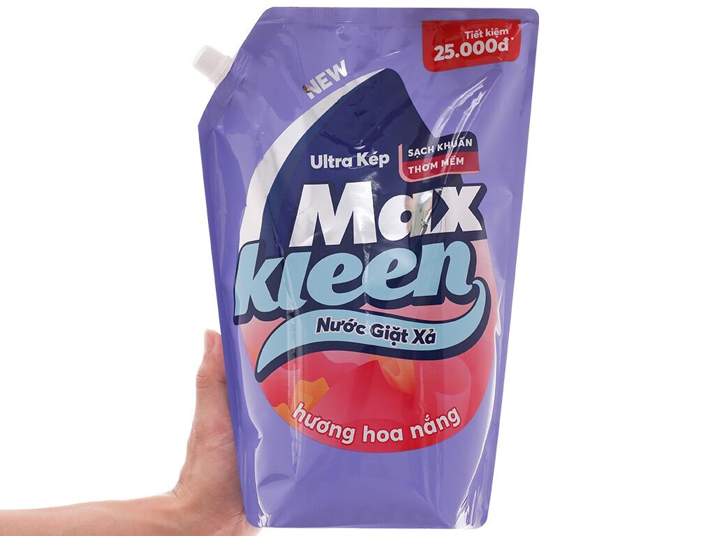 Túi Nước giặt xả MaxKleen 2.4 kg
