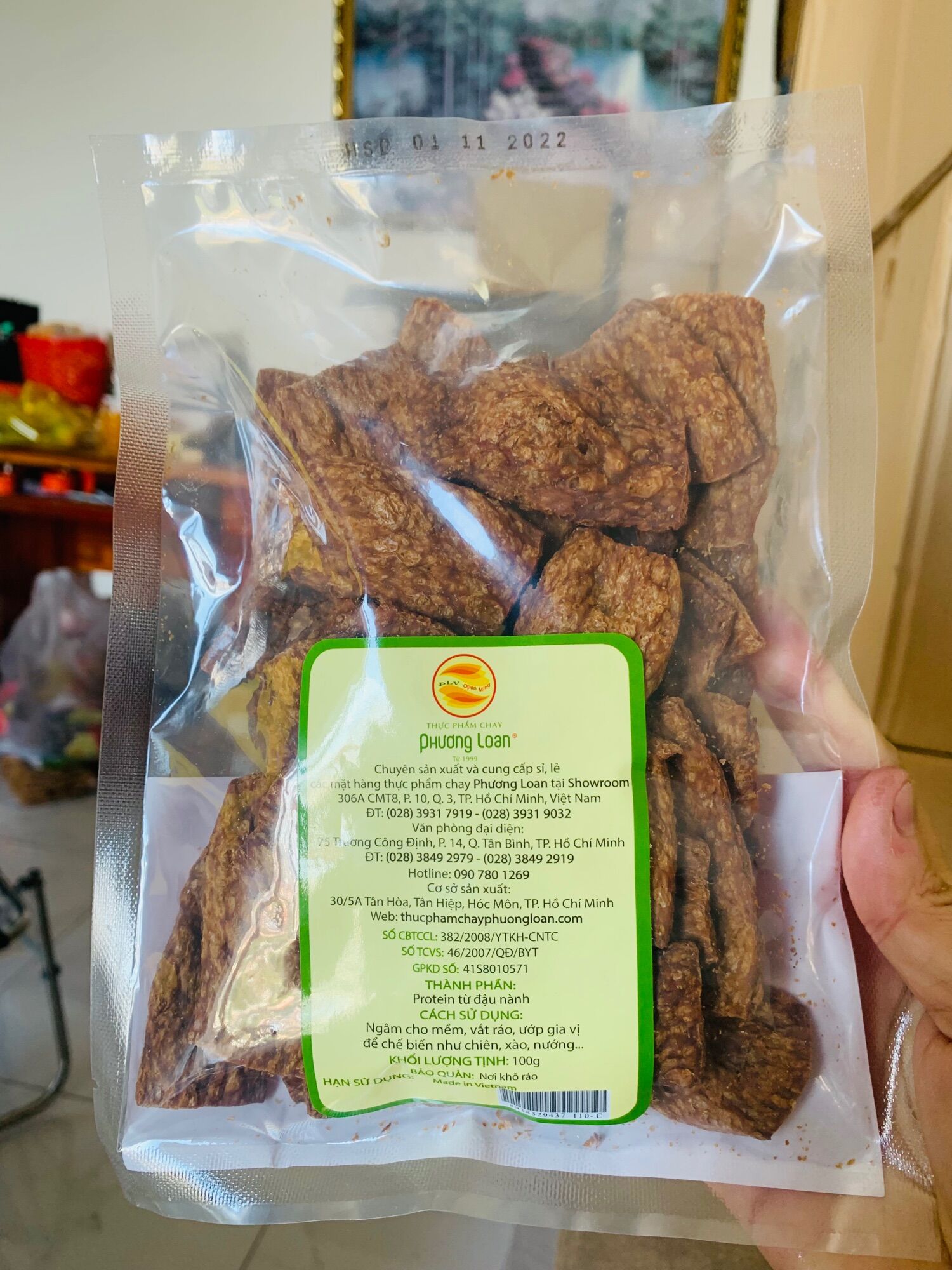 100g BÒ LÁT CHAY