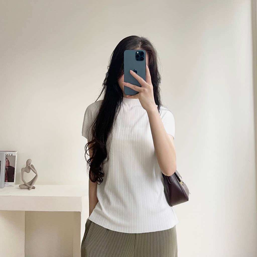 Áo thun tăm lạnh tay cánh dơi cổ 2 phân