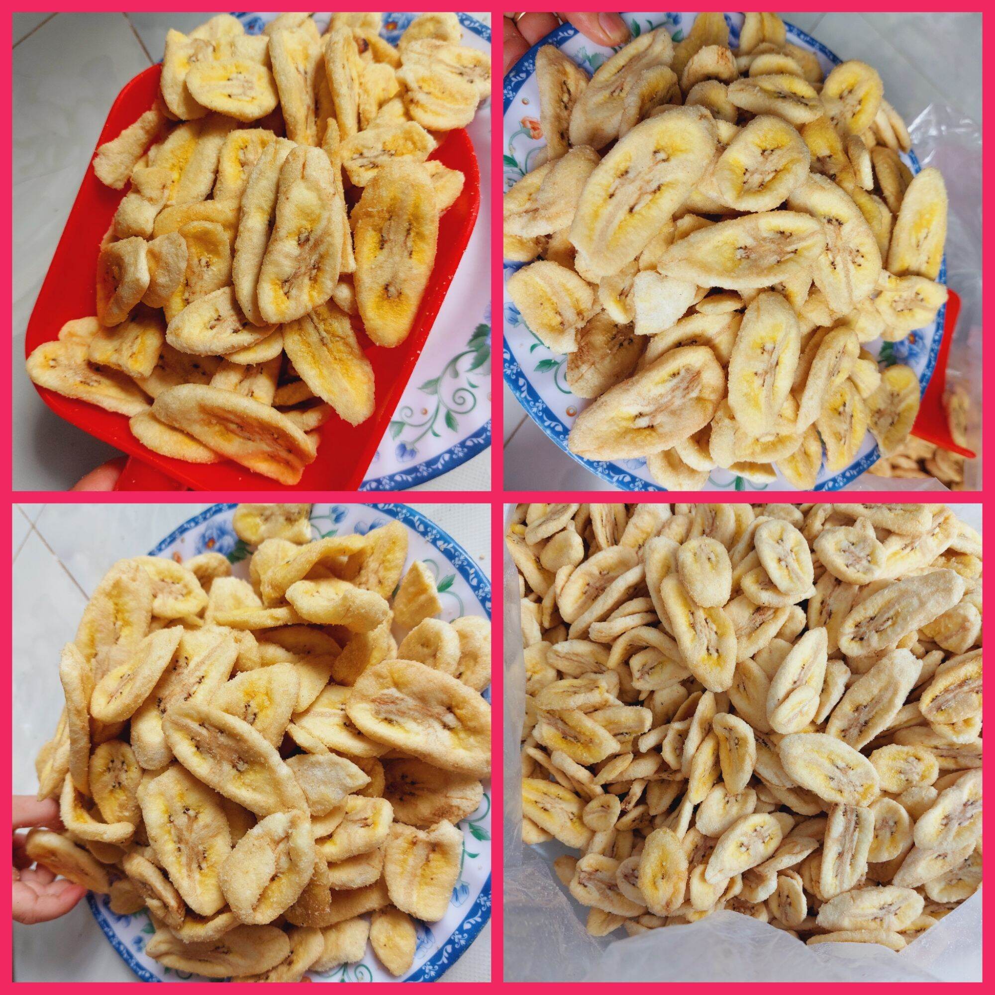 chuối sấy giòn đà lạt hiệu TTP. 150GR CHỈ 20k