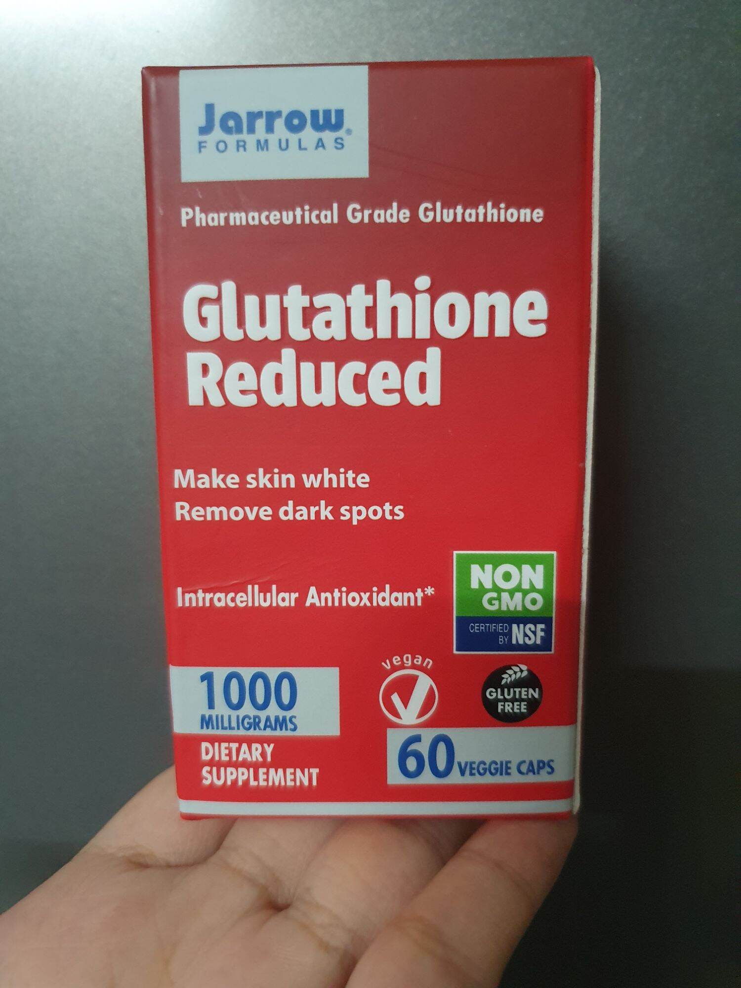 Viên uống trắng da Glutathione Reduced