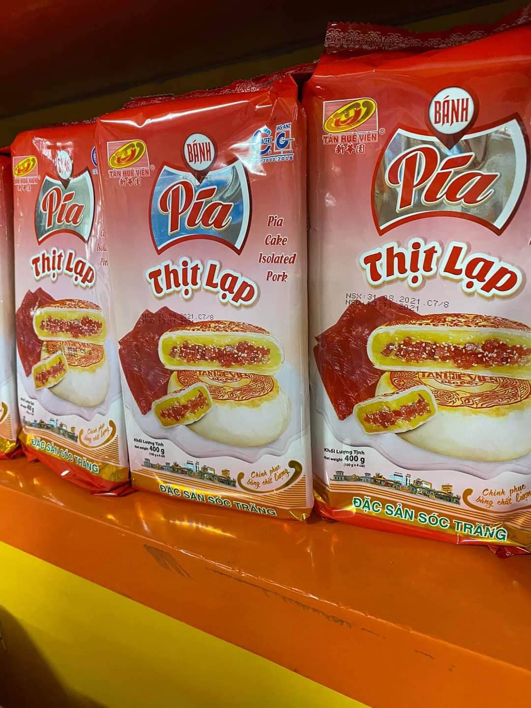 Bánh Pía Thịt Lạp Tân Huê Viên