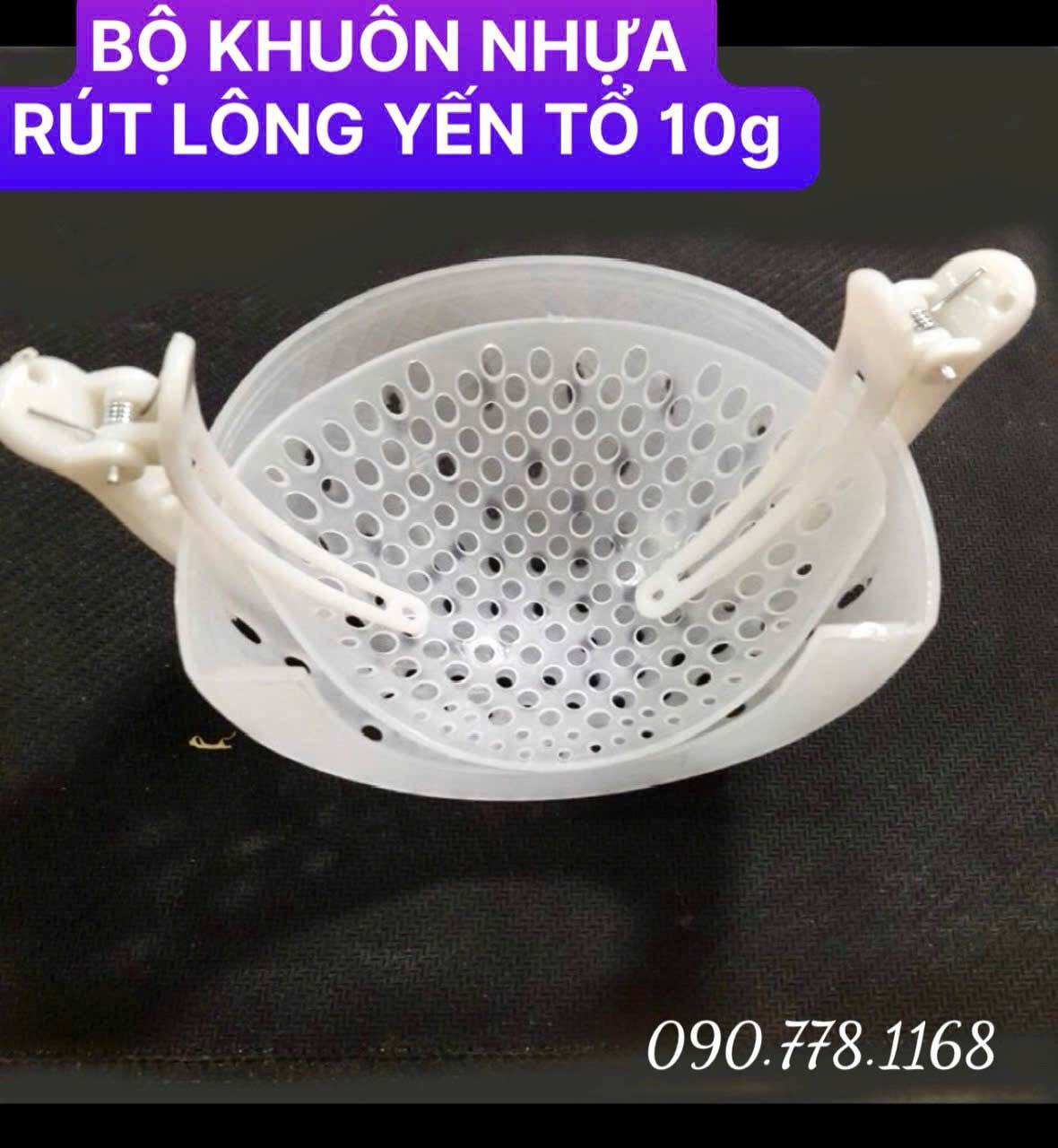Sale 3.3💥 BỘ KHUÔN NHỰA RÚT LÔNG YẾN _ KHUÔN NHỰA ĐỊNH HÌNH TỔ YẾN
