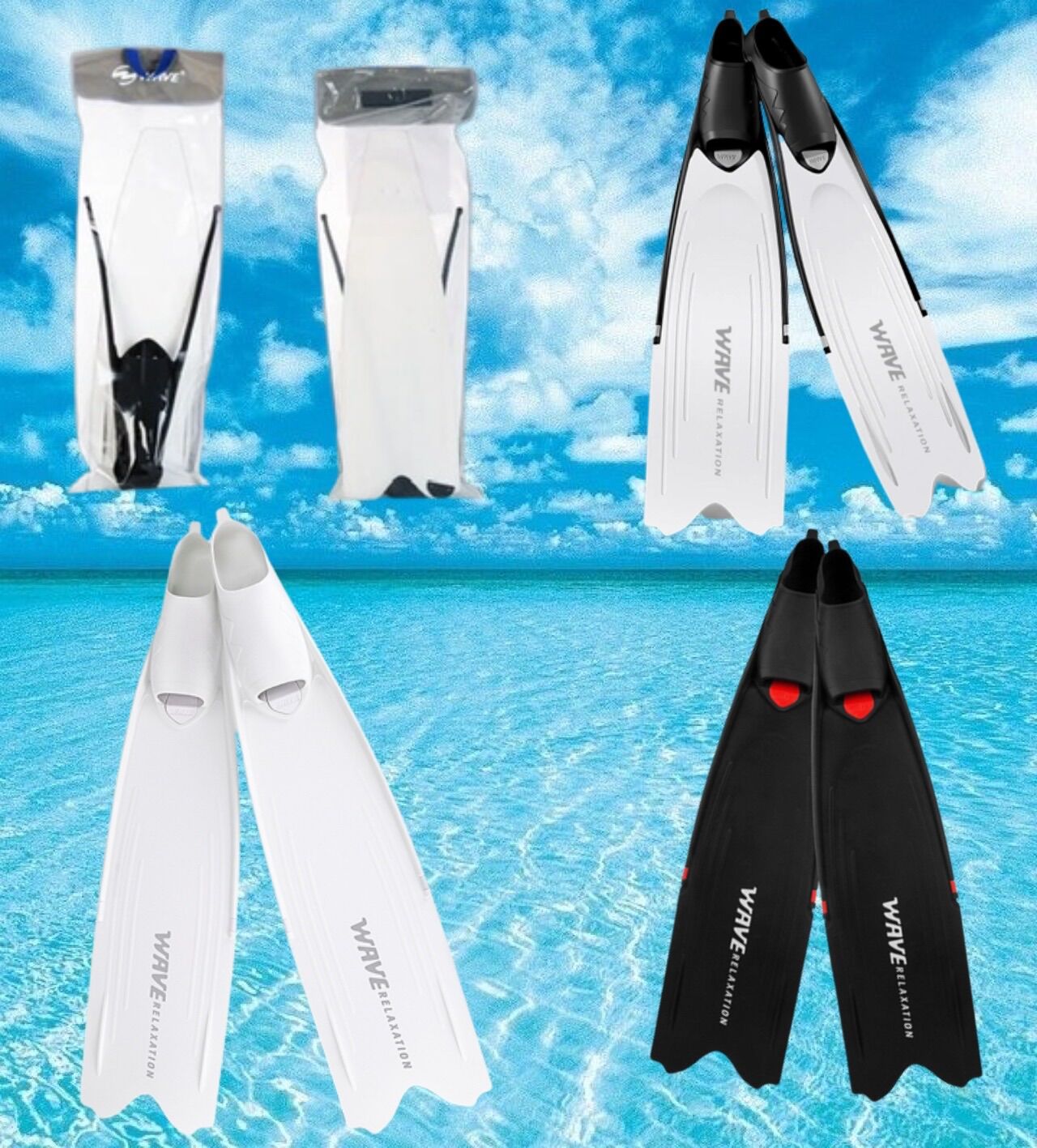 Fins dài lặn free diving cho nam và nữ