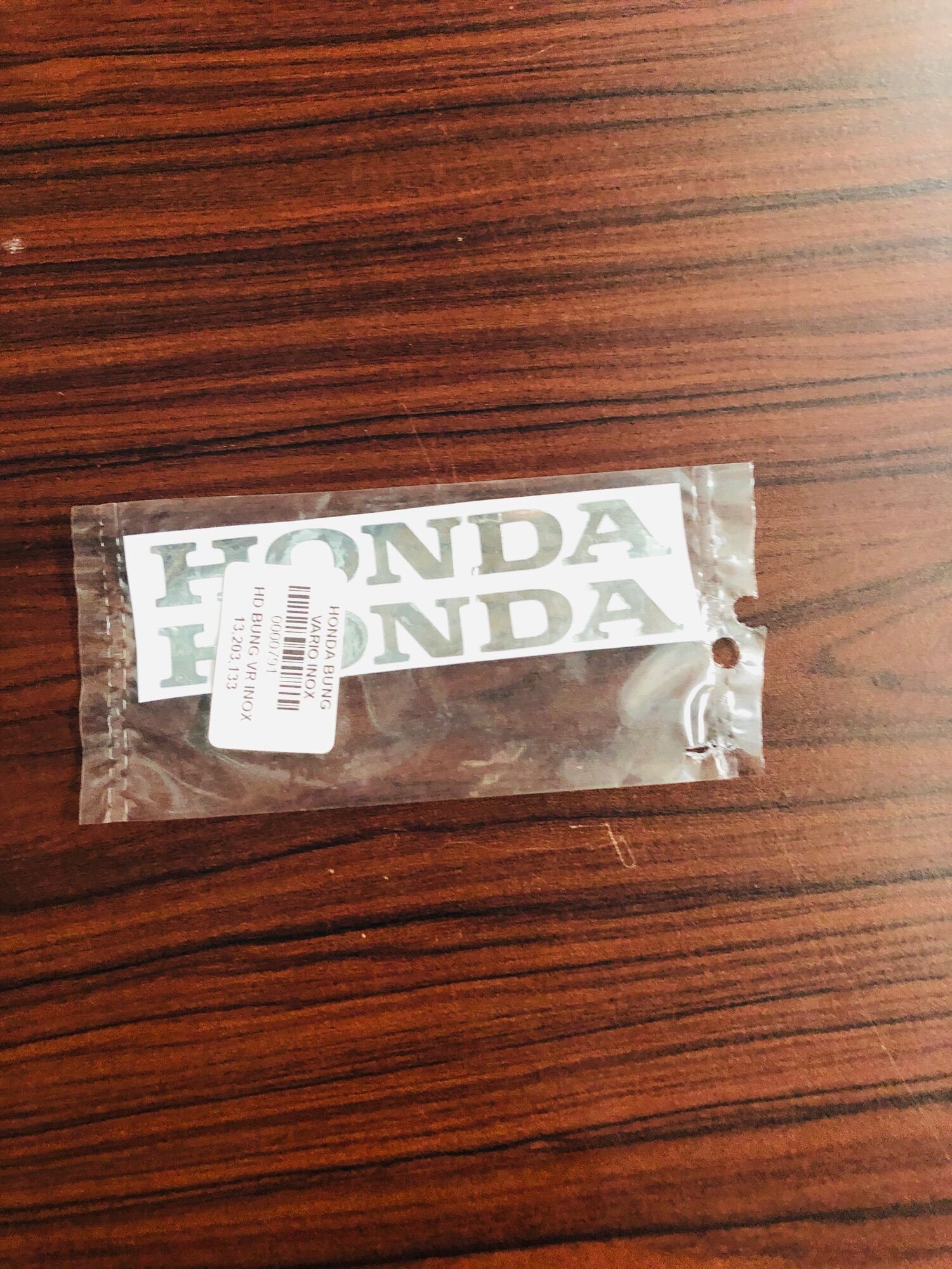 Cặp chữ honda bửng vario decal inox