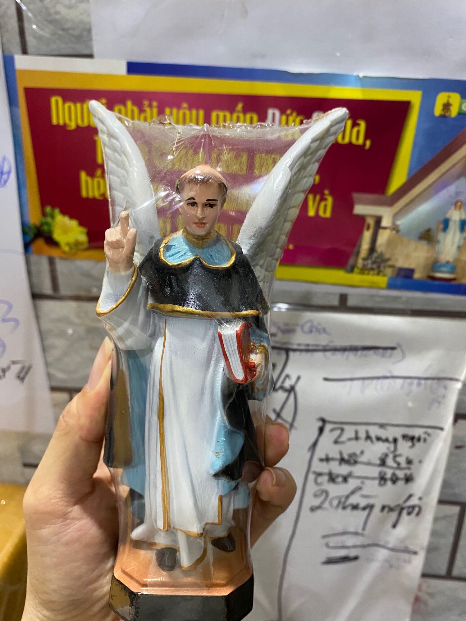 Thánh vinh sơn 15cm