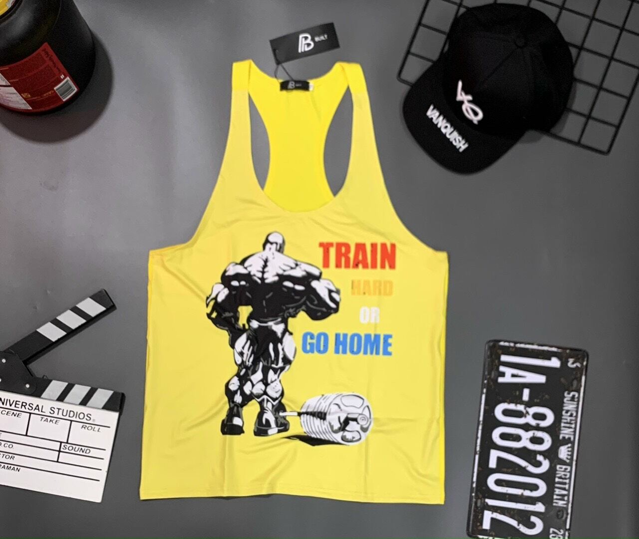 [giảm sốc] Áo ba lổ gym nam phom body cực chất