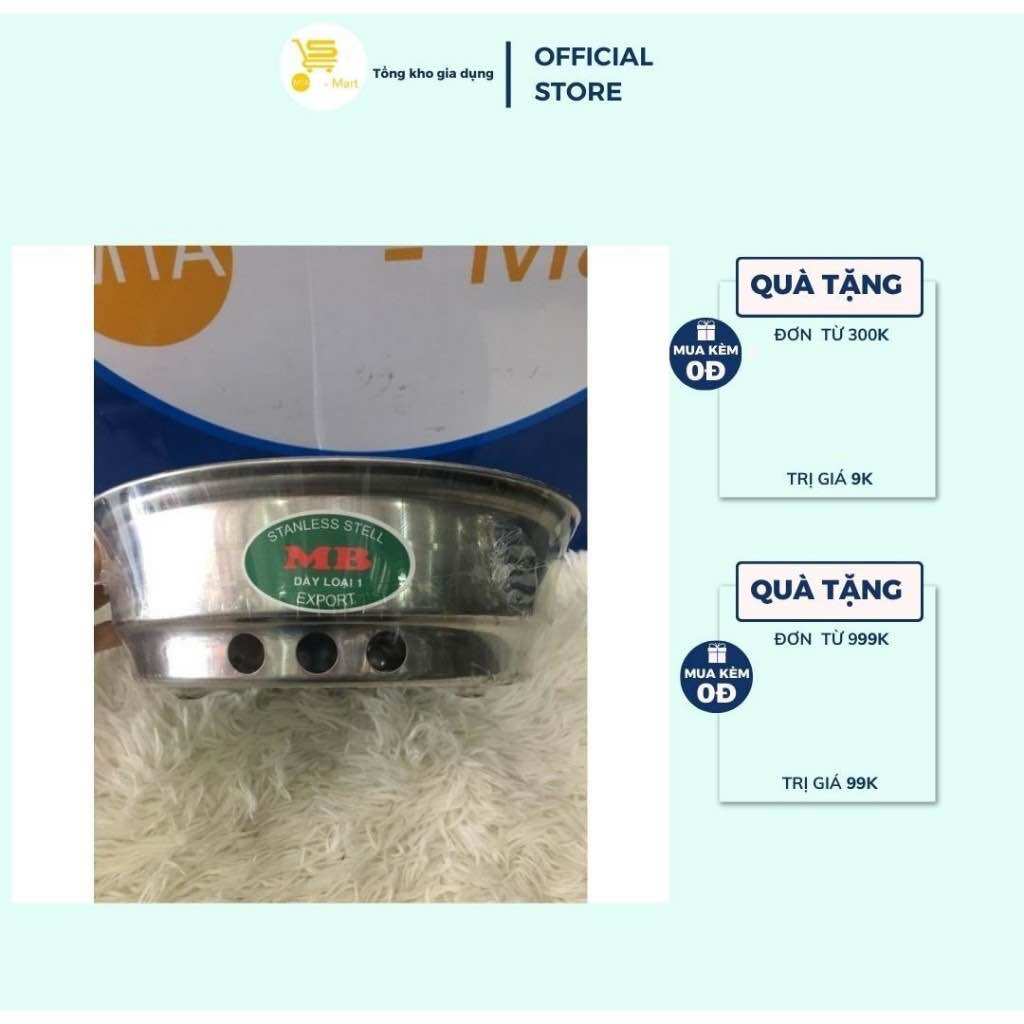 Lò Nướng Tròn Nhỏ MB, Bếp Nướng Than Inox Kèm Vỉ Tiện Dụng MTA-MART2