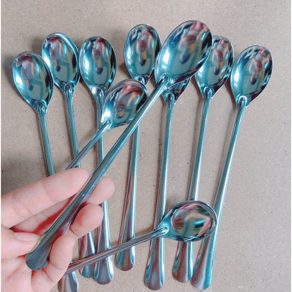 combo 5 muỗng cà phê bầu inox