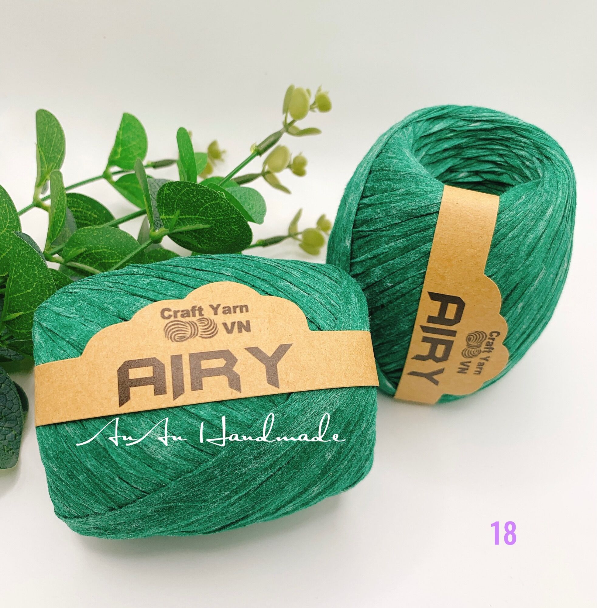 Sợi cọ giấy Airy Craft Yarn VN - Cuộn 45gr