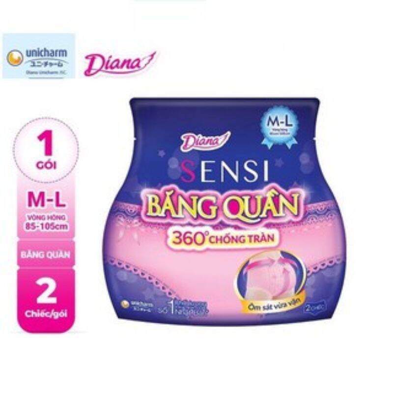Băng vệ sinh diana dạng quần s-m / m - l