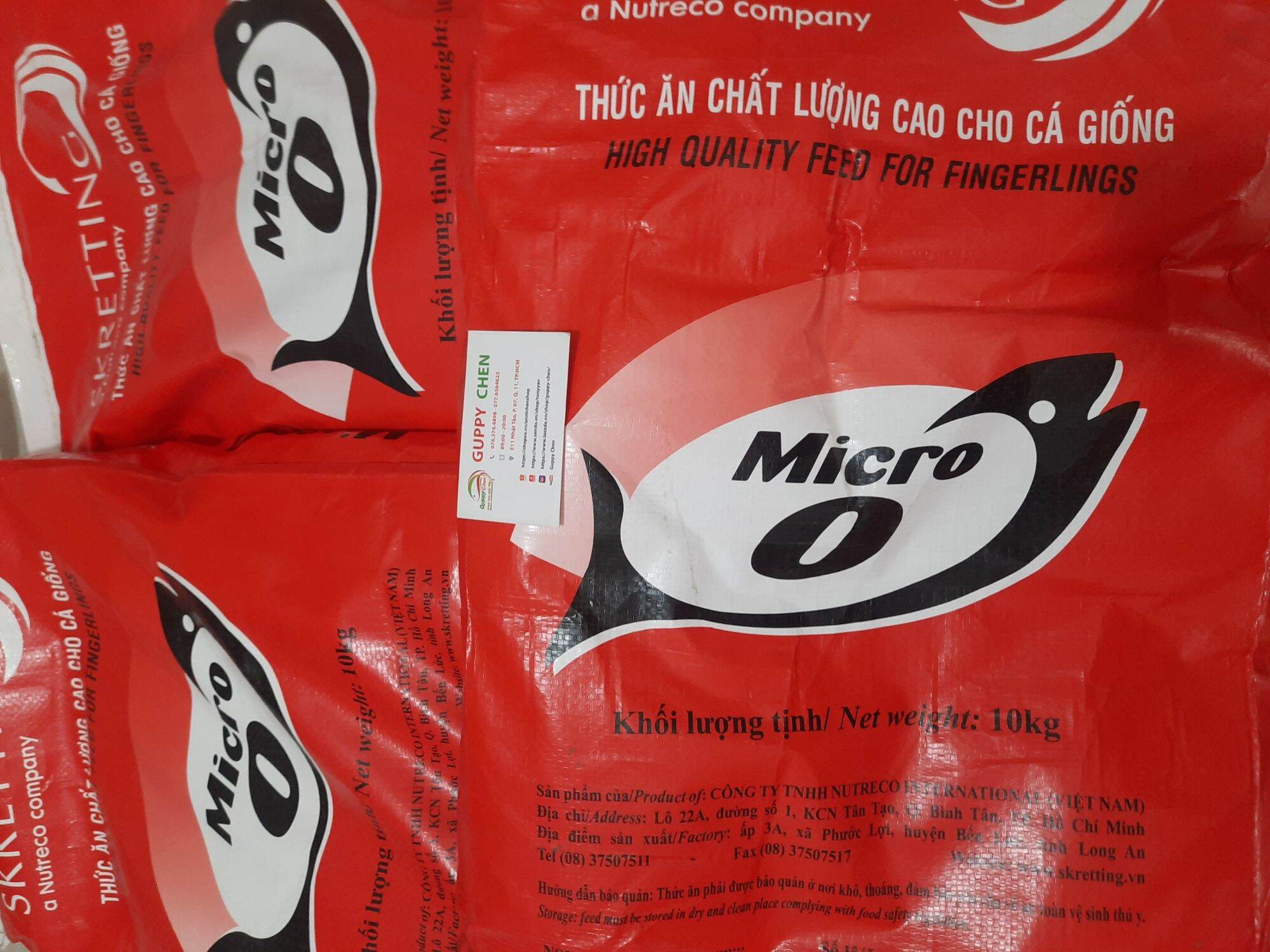 500Gr Cám Hạt Nổi Micro 0 Micro 80 Cho Cá